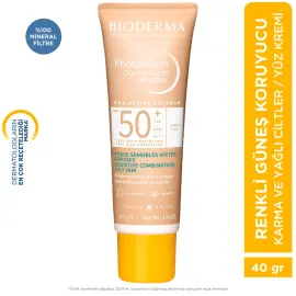 Bioderma Photoderm Cover Touch SPF 50 + Renkli Güneş Koruyucu Light 40g - 9