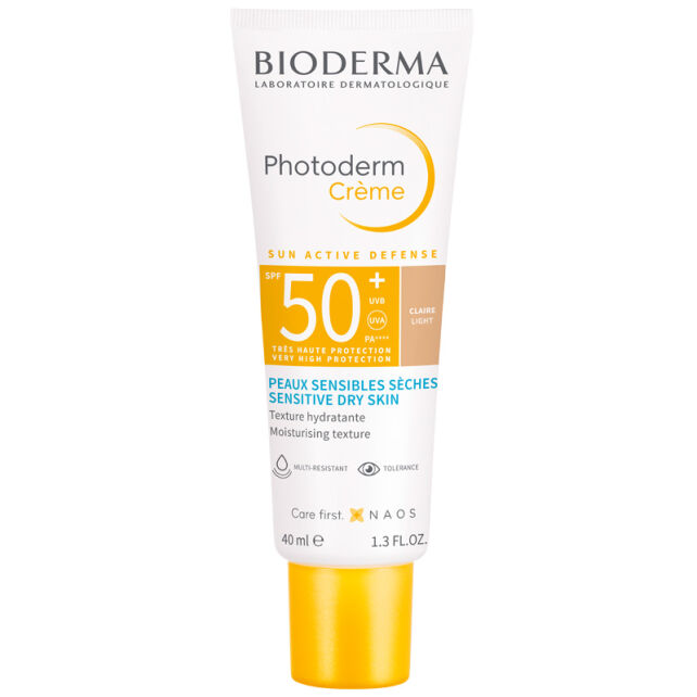 Bioderma Photoderm Creme SPF 50+ Renkli Güneş Koruyucu Light 40ml - 1