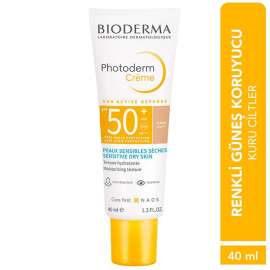 Bioderma Photoderm Creme SPF 50+ Renkli Güneş Koruyucu Light 40ml - 4