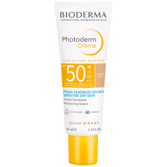 Bioderma Photoderm Creme SPF 50+ Renkli Güneş Koruyucu Light 40ml - 1