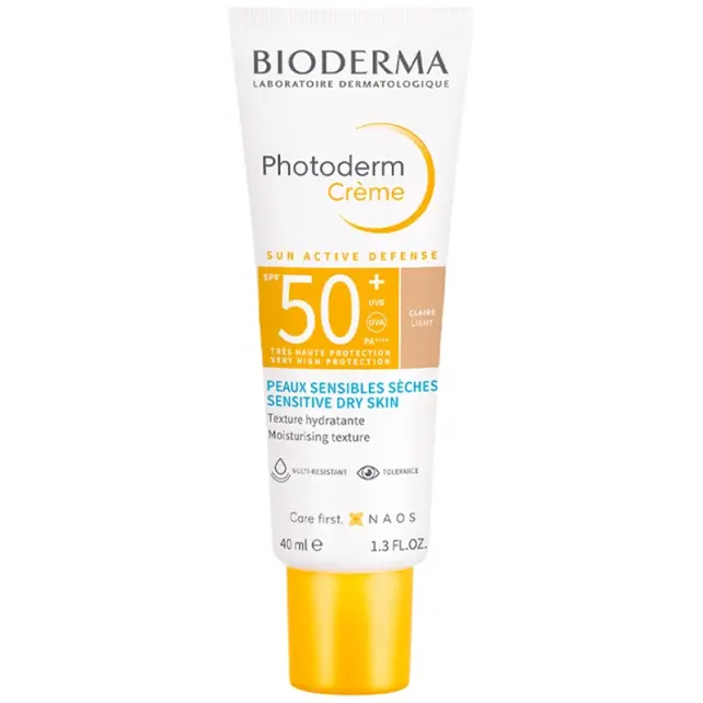 Bioderma Photoderm Creme SPF 50+ Renkli Güneş Koruyucu Light 40ml - 1
