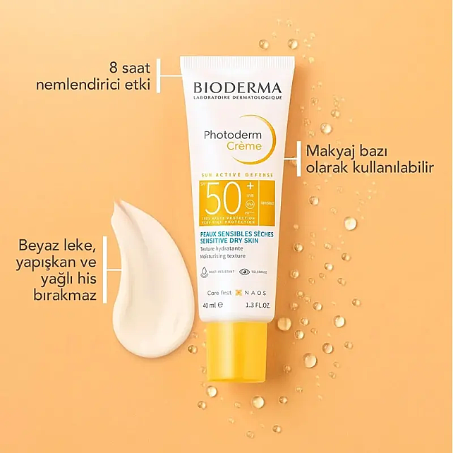Bioderma Photoderm Creme SPF 50+ Güneş Koruyucu Krem 40ml - 2
