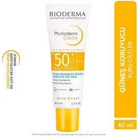 Bioderma Photoderm Creme SPF 50+ Güneş Koruyucu Krem 40ml - 5