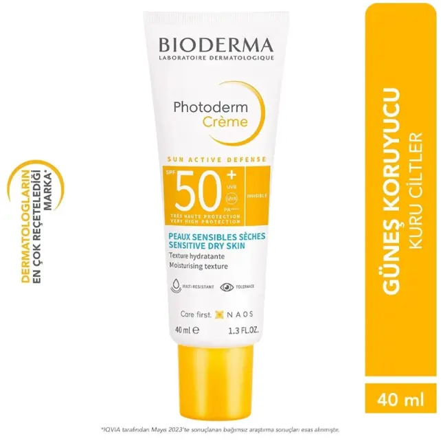 Bioderma Photoderm Creme SPF 50+ Güneş Koruyucu Krem 40ml - 5