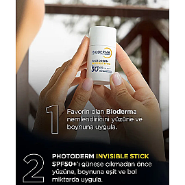 Bioderma Photoderm Invisible SPF 50+ Stick Güneş Koruyucu 15gr - 6