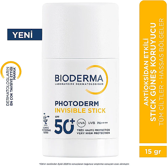 Bioderma Photoderm Invisible SPF 50+ Stick Güneş Koruyucu 15gr - 7