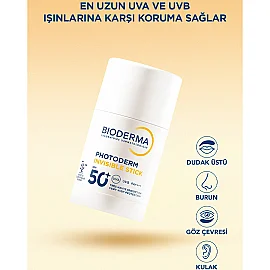 Bioderma Photoderm Invisible SPF50+ Stick Güneş Koruyucu 15 gr - 2