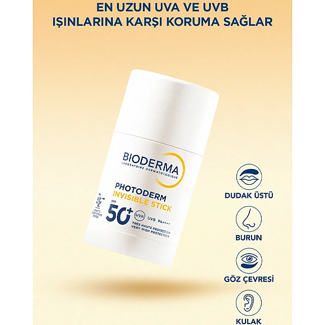 Bioderma Photoderm Invisible SPF50+ Stick Güneş Koruyucu 15 gr - 2