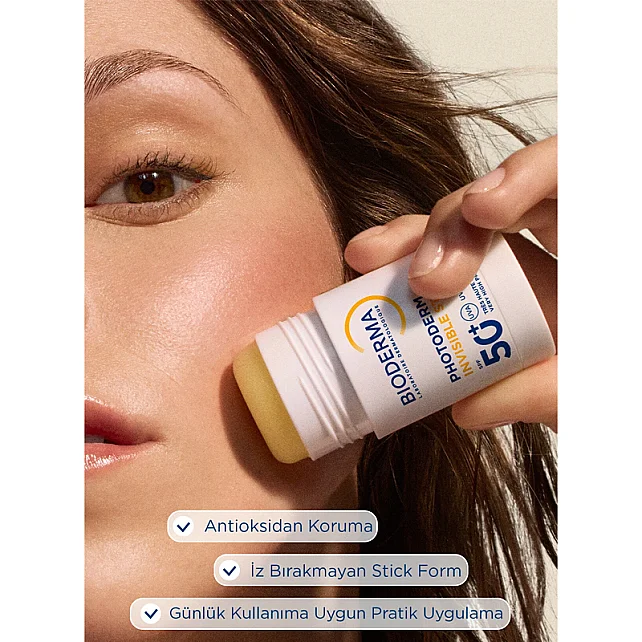Bioderma Photoderm Invisible SPF50+ Stick Güneş Koruyucu 15 gr - 3