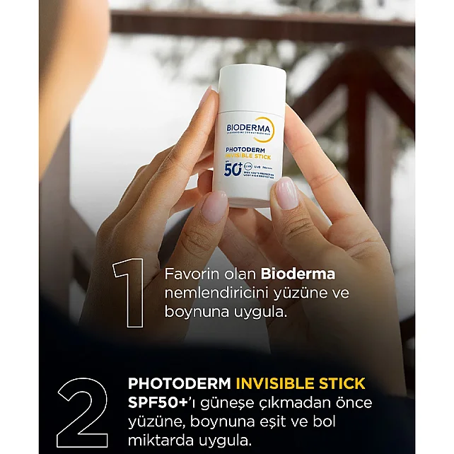 Bioderma Photoderm Invisible SPF50+ Stick Güneş Koruyucu 15 gr - 6