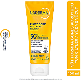 Bioderma Photoderm Lait Ultra SPF 50+ Güneş Koruyucu 100ml - 7