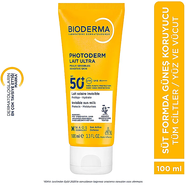 Bioderma Photoderm Lait Ultra SPF 50+ Güneş Koruyucu 100ml - 7