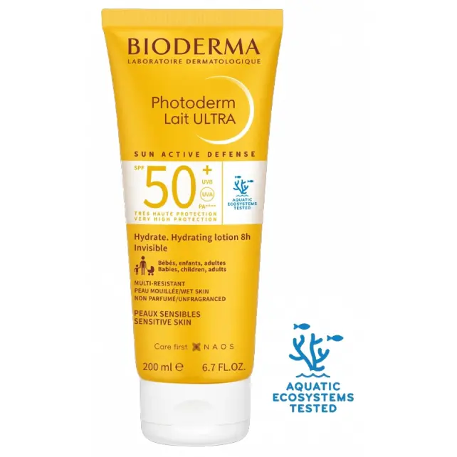 Bioderma Photoderm Lait Ultra SPF 50+ Ultra Güneş Koruyucu Losyon 200ml - 3