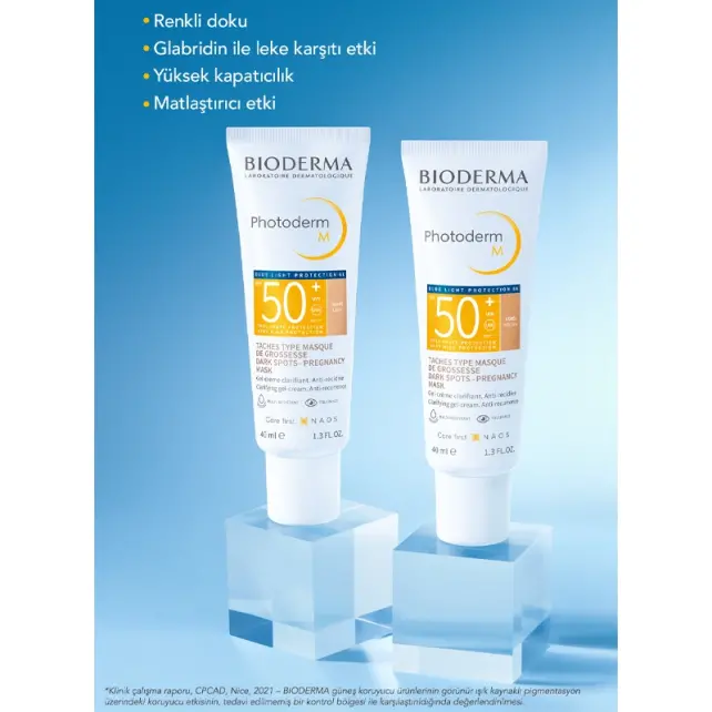 Bioderma Photoderm M Cream SPF 50+ Leke Karşıtı Renkli Güneş Koruyucu Golden 40ml - 3