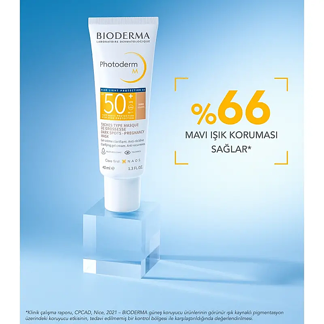 Bioderma Photoderm M Cream SPF 50+ Leke Karşıtı Renkli Güneş Koruyucu Golden 40ml - 4