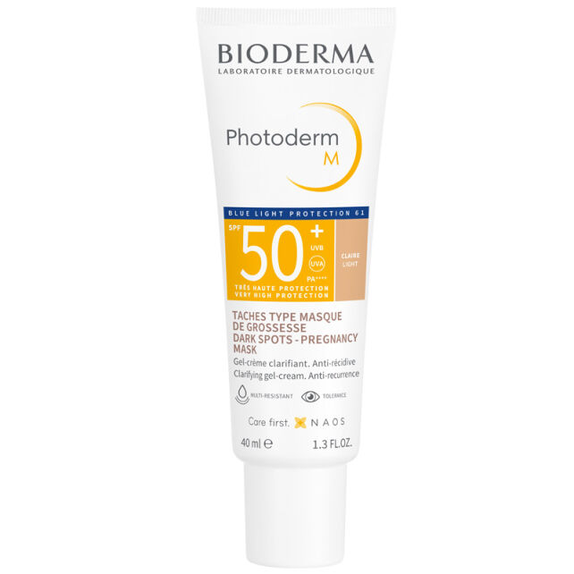 Bioderma Photoderm M SPF 50+ Leke Karşıtı Renkli Güneş Koruyucu Light 40ml - 1