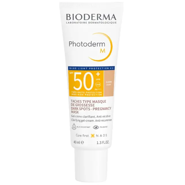 Bioderma Photoderm M SPF 50+ Leke Karşıtı Renkli Güneş Koruyucu Light 40ml - 1