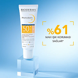 Bioderma Photoderm M SPF 50+ Leke Karşıtı Renkli Güneş Koruyucu Light 40ml - 3