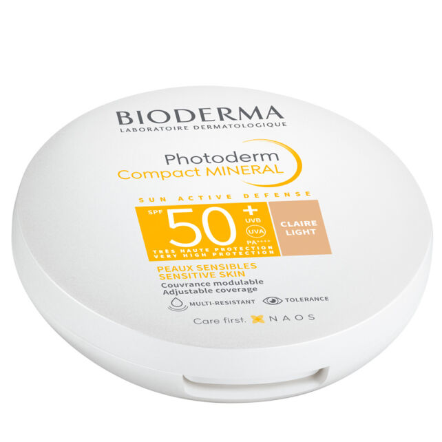 Bioderma Photoderm Max Mineral SPF 50+ Compact Güneş Koruyucu Light 10gr - 1