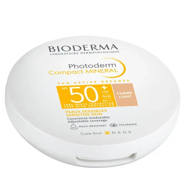 Bioderma Photoderm Max Mineral SPF 50+ Compact Güneş Koruyucu Light 10gr - 1