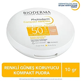 Bioderma Photoderm Max Mineral SPF 50+ Compact Güneş Koruyucu Light 10gr - 7