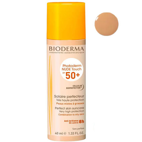 Bioderma Photoderm Nude Touch SPF 50+ Renkli Güneş Koruyucu Golden 40ml Bioderma Photoderm Nude Touch SPF 50+ Renkli Güneş Koruyucu Golden 40ml
