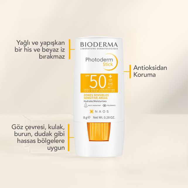 Bioderma Photoderm Max Stick SPF 50+ Çanta Boy Güneş Koruyucu 8gr - 2