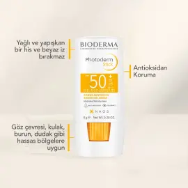 Bioderma Photoderm Max Stick SPF 50+ Çanta Boy Güneş Koruyucu 8gr - 2