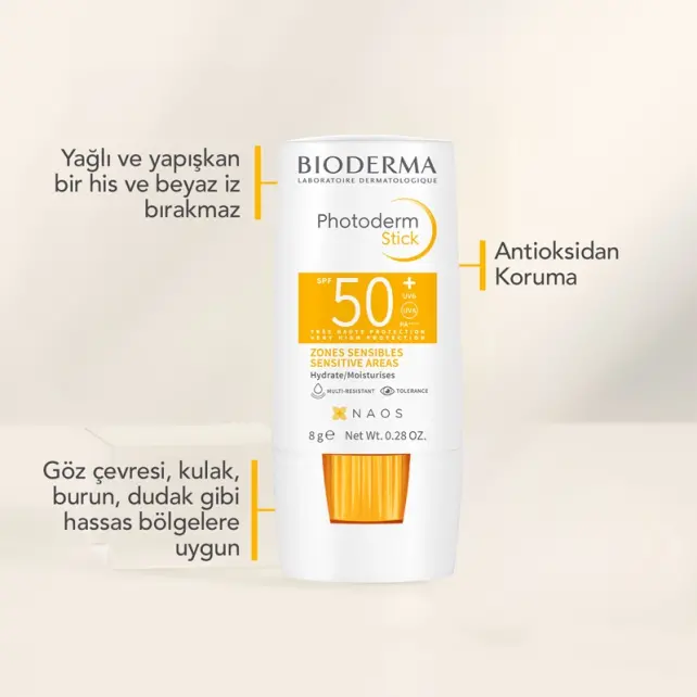 Bioderma Photoderm Max Stick SPF 50+ Çanta Boy Güneş Koruyucu 8gr - 2