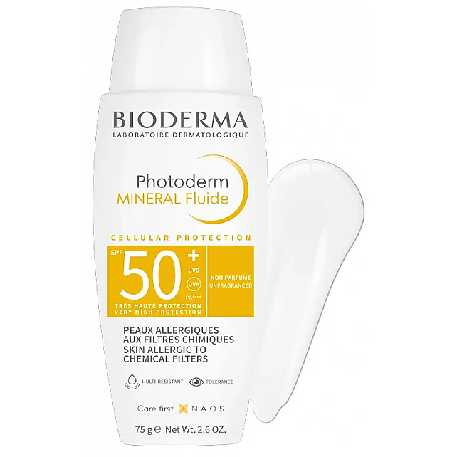 Bioderma Photoderm Mineral Fluide SPF 50+ Mineral Güneş Koruyucu 75g - 2