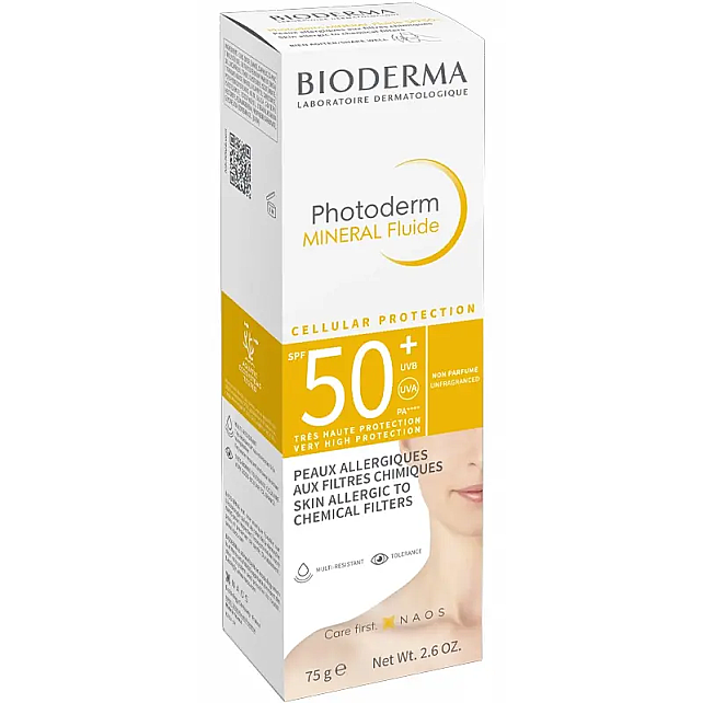 Bioderma Photoderm Mineral Fluide SPF 50+ Mineral Güneş Koruyucu 75g - 3