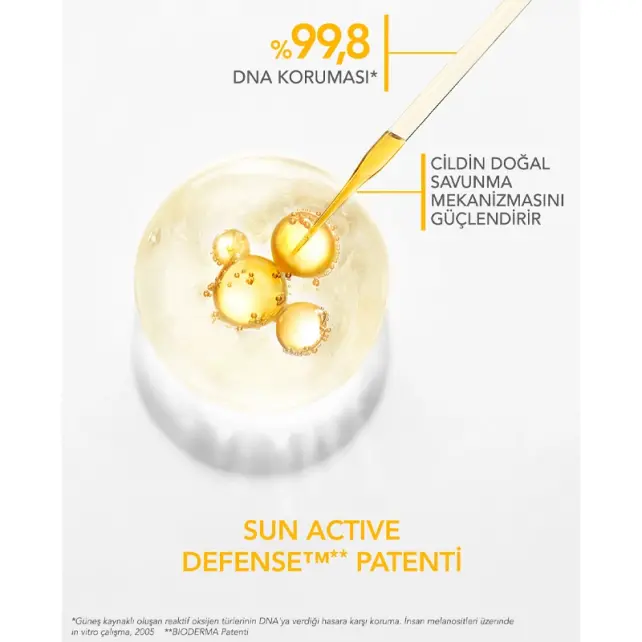 Bioderma Photoderm Nude Touch SPF 50+ Renkli Güneş Koruyucu Natural 40ml - 4