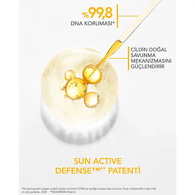 Bioderma Photoderm Nude Touch SPF 50+ Renkli Güneş Koruyucu Natural 40ml - 4