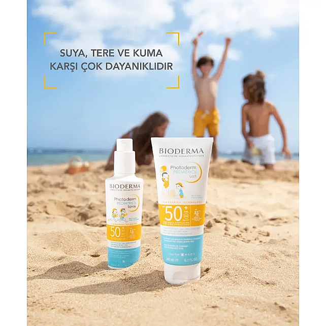 Bioderma Photoderm Pediatrics Lait SPF 50+ Bebek ve Çocuk Güneş Kremi 100ml - 6