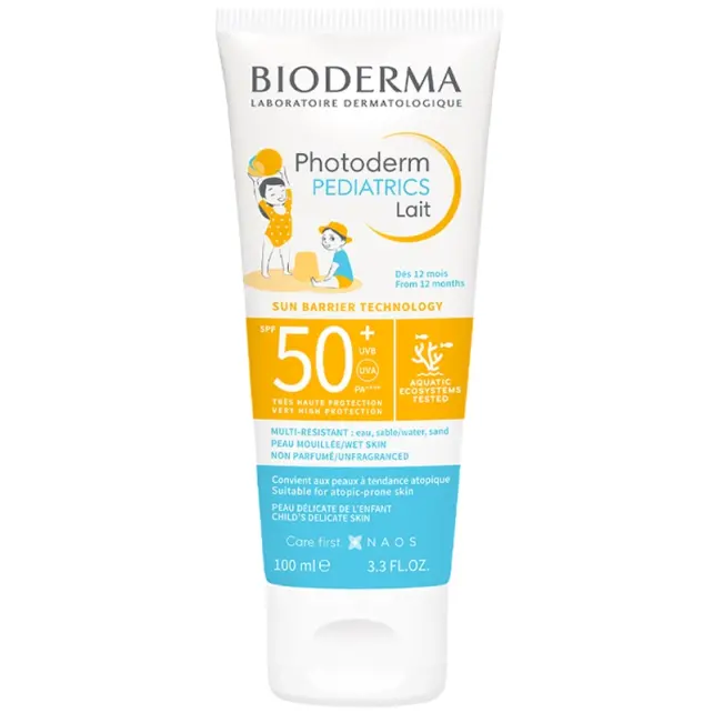 Bioderma Photoderm Pediatrics Lait SPF 50+ Bebek ve Çocuk Güneş Kremi 100ml - 1