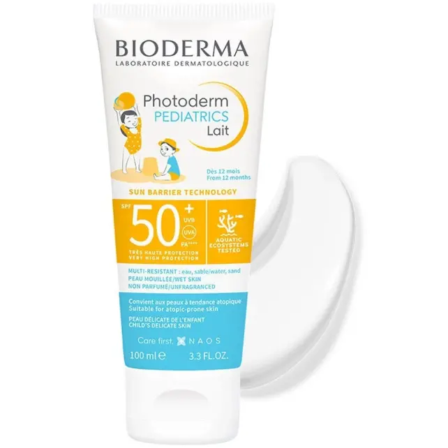 Bioderma Photoderm Pediatrics Lait SPF 50+ Bebek ve Çocuk Güneş Kremi 100ml - 2