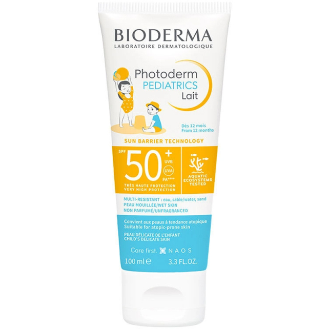 Bioderma Photoderm Pediatrics Lait SPF50+ Bebek ve Çocuk Güneş Kremi 100ml - 1