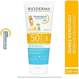 Bioderma Photoderm Pediatrics Lait SPF 50+ Bebek ve Çocuk Güneş Kremi 200ml - 7