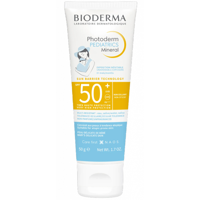 Bioderma Photoderm Pediatrics Mineral SPF 50+ Bebek - Çocuk Güneş Kremi 50gr - 1