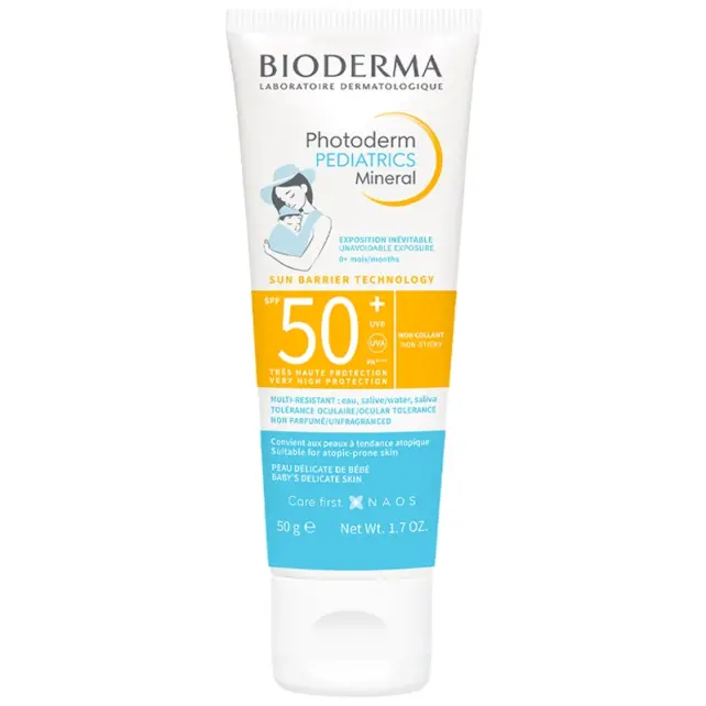 Bioderma Photoderm Pediatrics Mineral SPF 50+ Bebek - Çocuk Güneş Kremi 50gr - 1