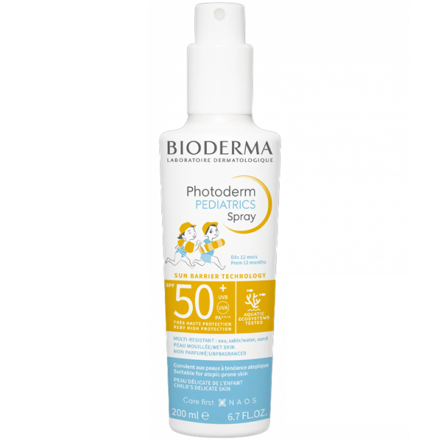 Bioderma Photoderm Pediatrics Spray SPF 50+ Bebek- Çocuk Güneş Spreyi 200ml - 1