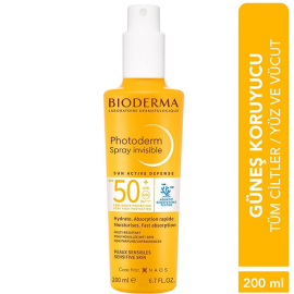 Bioderma Photoderm SPF 50+ Spray - Güneş Koruyucu Sprey 200ml - 4