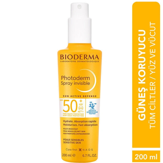 Bioderma Photoderm SPF 50+ Spray - Güneş Koruyucu Sprey 200ml - 4