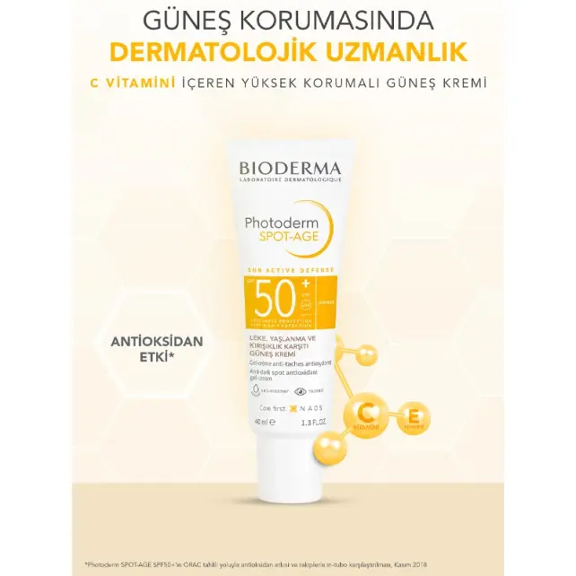 Bioderma Photoderm Spot Age SPF 50 + Gel Cream - Güneş Koruyucu 40ml - 3