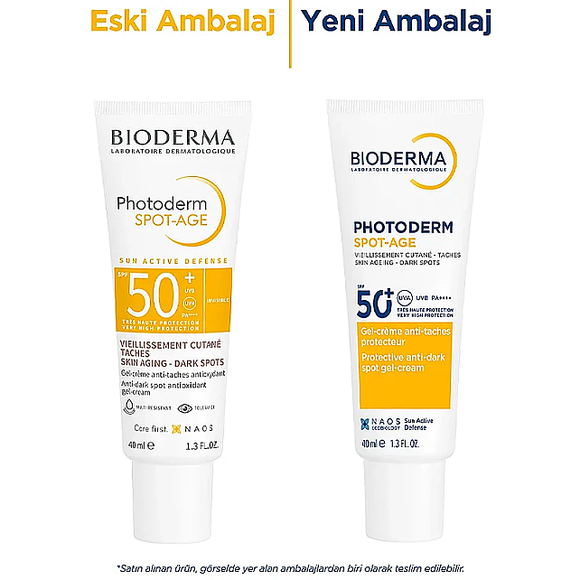 Bioderma Photoderm Spot Age SPF 50 + Gel Cream - Güneş Koruyucu 40ml - 2
