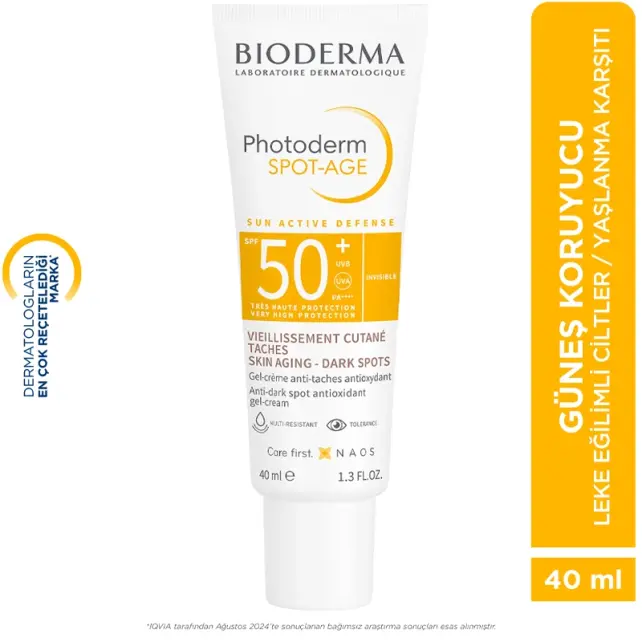 Bioderma Photoderm Spot Age SPF 50 + Gel Cream - Güneş Koruyucu 40ml - 8