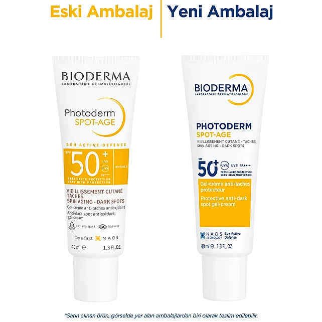 Bioderma Photoderm Spot Age SPF 50 + Gel Cream - Güneş Koruyucu 40ml - 2