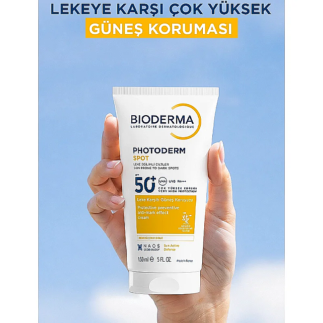 Bioderma Photoderm Spot SPF 50+ Cream Leke Karşıtı Güneş Koruyucu 150ml - 7