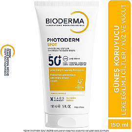 Bioderma Photoderm Spot SPF 50+ Cream Leke Karşıtı Güneş Koruyucu 150ml - 11