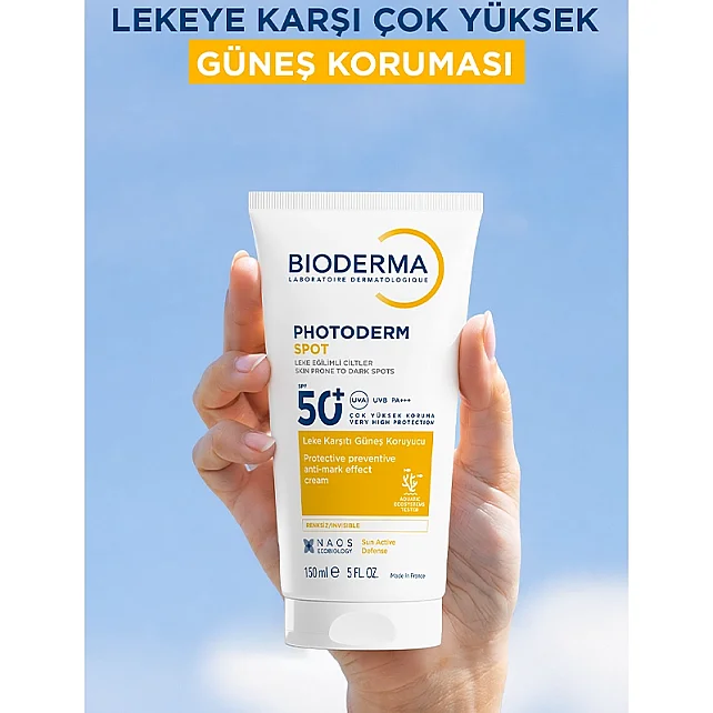 Bioderma Photoderm Spot SPF 50+ Cream Leke Karşıtı Güneş Koruyucu 150ml - 7